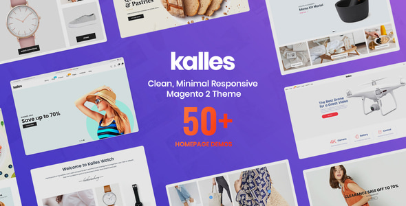 Kalles - Clean Versatile Responsive Magento 2  Adobe Commerce Theme