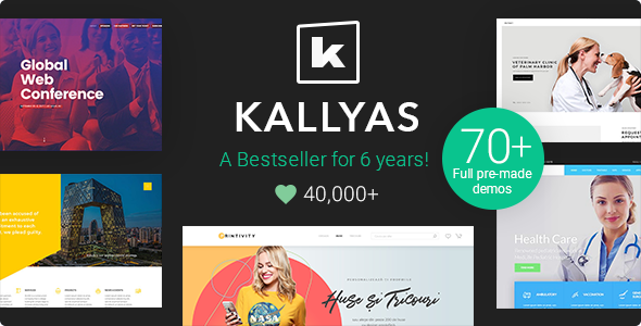 KALLYAS 66.0 - Creative eCommerce Multi-Purpose WordPress Theme