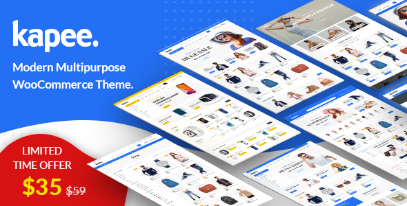 Kapee 1.6.24 Modern Multipurpose WooCommerce Theme