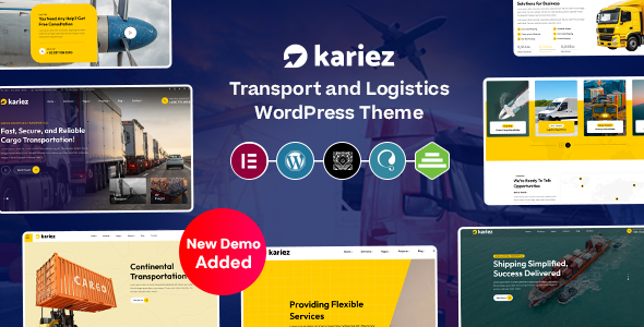 Kariez 1.1.2 - Transportation & Logistics WordPress Theme