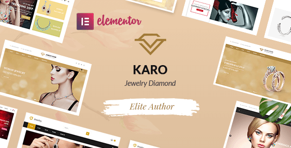 Karo 6.8.2 - Jewelry Diamond WooCommerce WordPress Theme