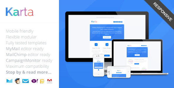 Karta Minimalist Responsive Email Template