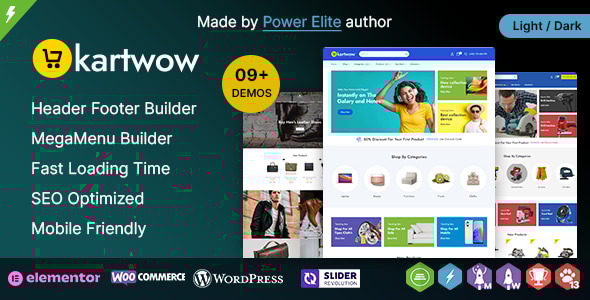 Kartwow WP 3.4.0 - Multipurpose WooCommerce Responsive Theme
