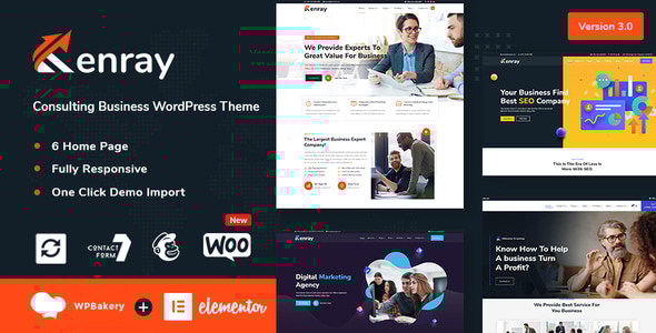 Kenray 3.0 - Consulting Business WordPress Theme