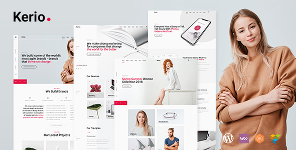 Kerio 1.0.5 - Creative MultiPurpose WordPress Theme