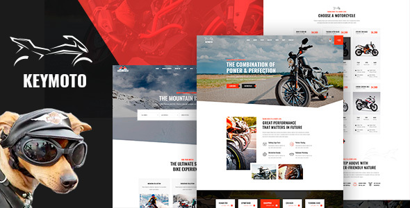 Keymoto 1.7.2 - Motorcycle WordPress Theme
