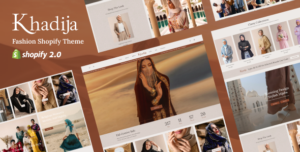 Khadija 1.5 - Muslim Fashion Clothing Shopify Theme