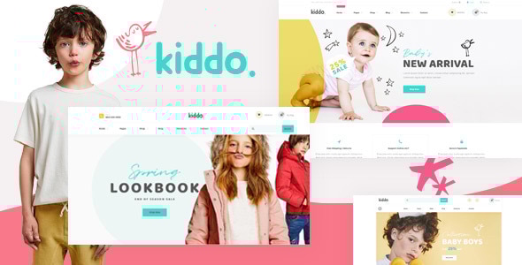 Kiddo 3.22.0 - Kid Fashion WooCommerce WordPress Theme