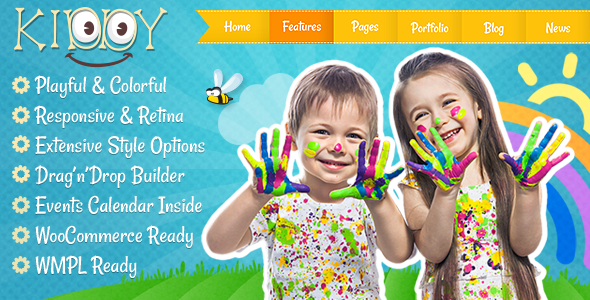 Kiddy 2.0.8 - Children WordPress theme