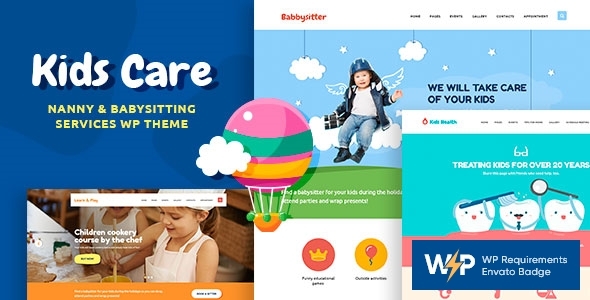Kids 3.2.5 - Care  Children WordPress Theme