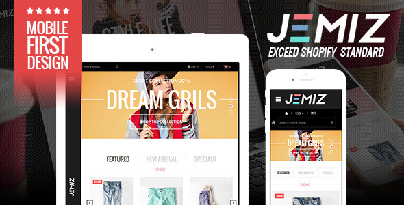 Kids Fashion Store Responsive Shopify Theme 1.1 - Jemiz