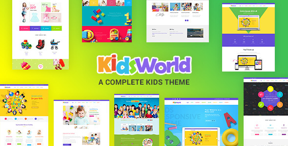 Kids Heaven 3.9 - Children Education WordPress Theme