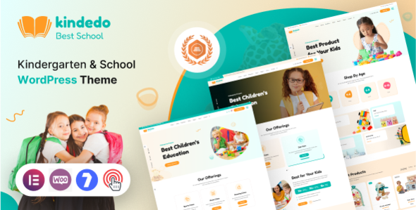 Kindedo 6.9 - Kindergarten & School WordPress Theme  RTL
