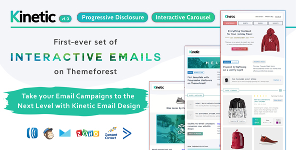 Kinetic 1.0 - Interactive Emails