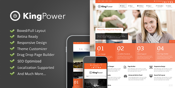 King Power 6.8 - Retina Ready Multi-Purpose WordPress