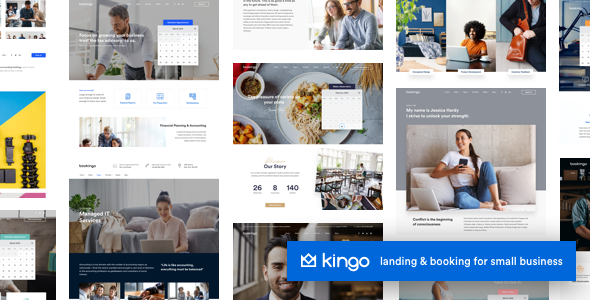 Kingo  Booking WordPress for Small Business