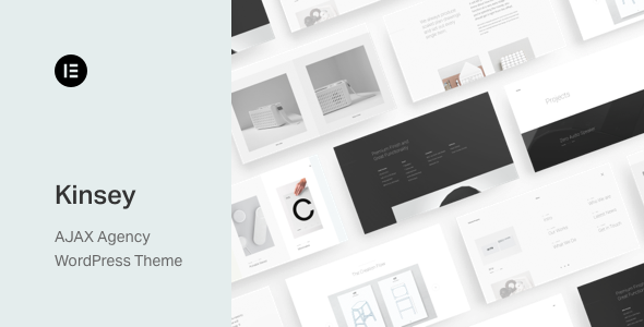 Kinsey  AJAX Agency WordPress Theme