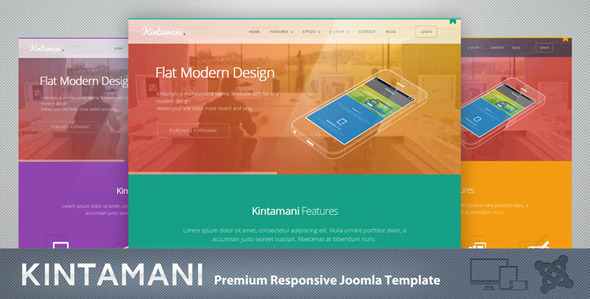 Kintamani 1.4 - Responsive Multi-Purpose Joomla Theme