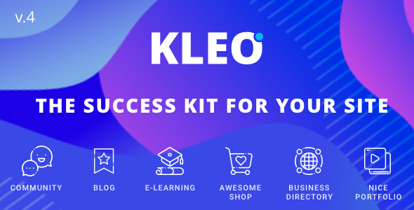 KLEO 5.5.0 Community Focused & Multi-Purpose BuddyPress WordPress Theme