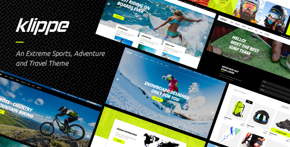 Klippe 1.7 - Adventure Tours and Extreme Sports WordPress Theme