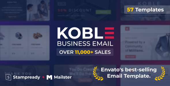 Koble 10.0 Business Email Template Sets