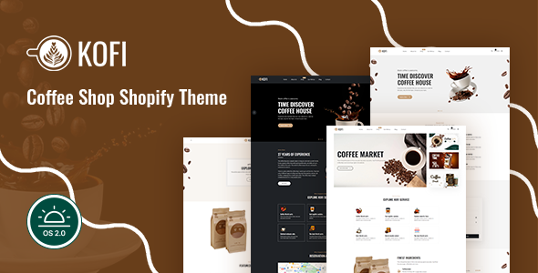 Kofi 2.0 - Coffee Shop Shopify Theme