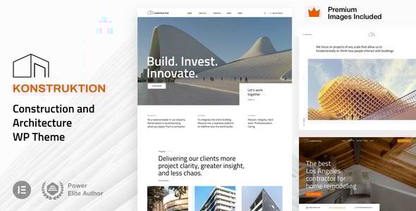 Konstruktion 6.9 - Construction Architecture WordPress Theme