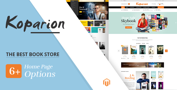 Koparion 1.7.5.1 - Book Shop Responsive Prestashop Theme