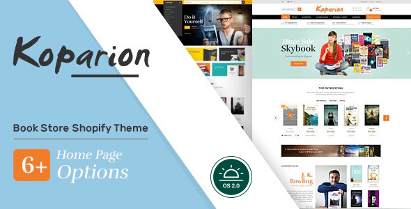 Koparion 1.0.7 - Book Store Shopify Theme