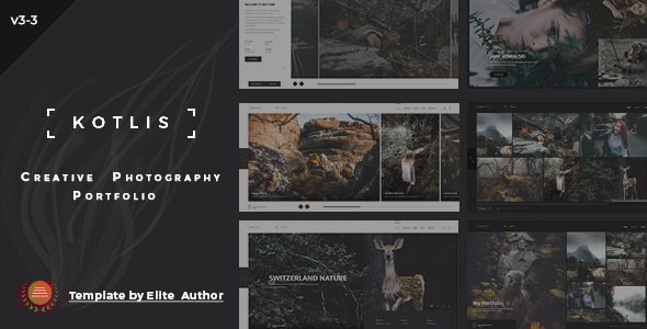 Kotlis 8.0 - Responsive  Photography Portfolio