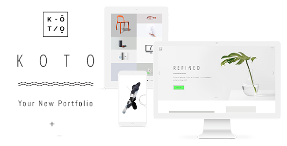 Koto 1.8 - Artist Portfolio WordPress Theme