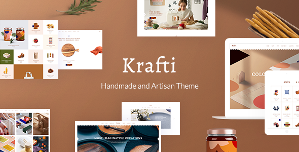 Krafti 1.2 - Arts & Crafts WordPress Theme