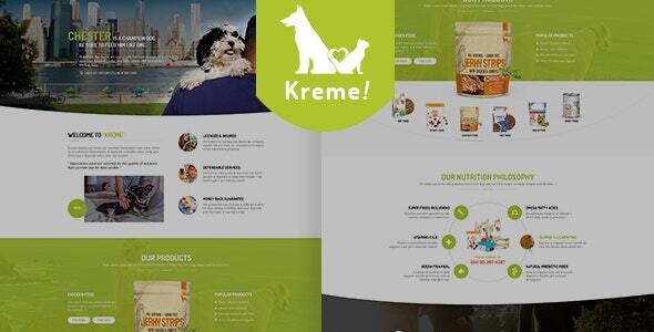 Kreme 1.1.5 - Pet & Shop eCommerce WordPress Theme