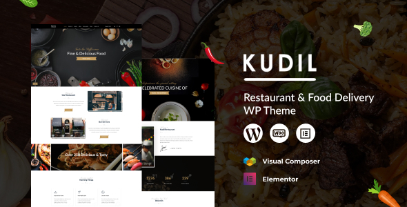 Kudil 3.6 - Restaurant & Food Delivery Theme