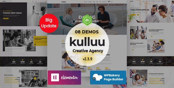 Kulluu 1.8 - Creative Agency WordPress Theme
