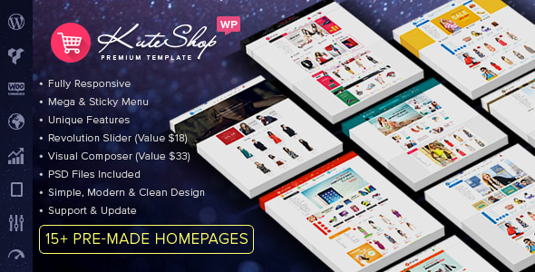 KuteShop 9 - Fashion Electronics & Marketplace Elementor WooCommerce Theme (RTL Supported)