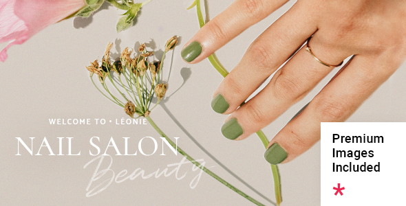 Léonie 1.2.1 - Nail and Beauty Salon WordPress Theme