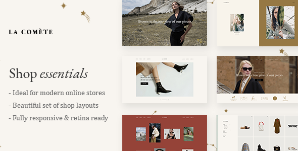 La Comète 1.3 - Fashion and Clothing Store WordPress Theme