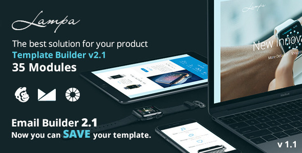 Lampa Email Template  Emailbuilder 2.0
