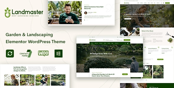 Landmaster 3.2 - Garden & Landscaping WordPress Theme