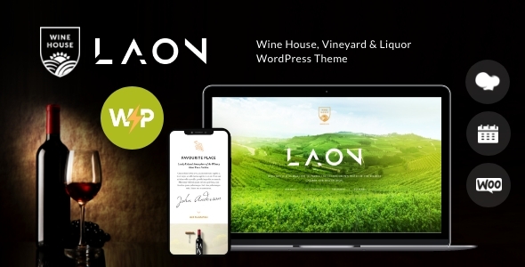 Laon 1.8.10 - Wine House Vineyard & Liquor WordPress Theme  Shop