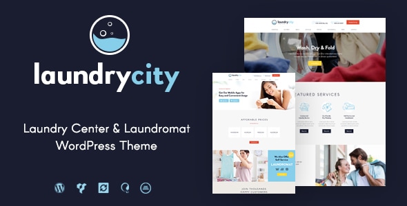 Laundry 1.2.18 - City  Dry Cleaning Services WordPress Theme
