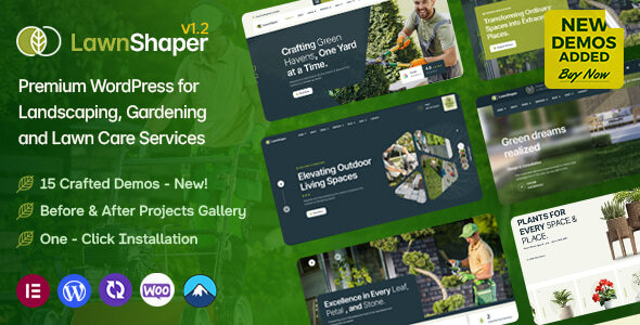Lawnshaper 1.3.0 - Gardening & Landscaping WordPress Theme