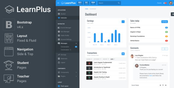 LearnPlus 4.4.0 - Learning Management Application