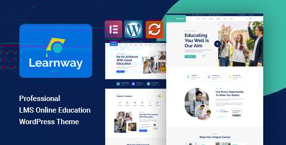 Learnway 1.0.1 - Professional LMS Online Education Course WordPress Theme