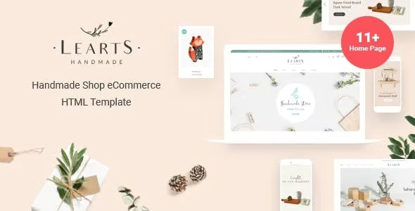 Learts 5.0.2 - Handmade Shop eCommerce HTML Template