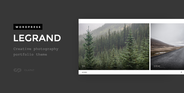 Legrand 1.3 - Creative Photography Portfolio WordPress Theme