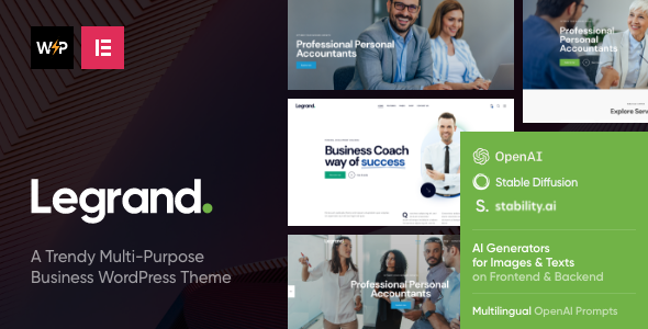 LeGrand 2.17 - Modern Business WordPress Theme