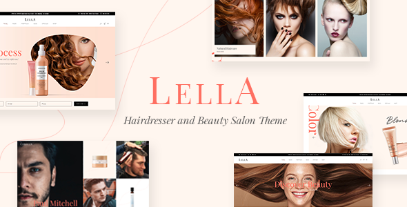 Lella 1.3 - Hairdresser and Beauty Salon WordPress Theme