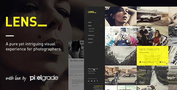 LENS 2.6.3 - An Enjoyable Photography WordPress Theme